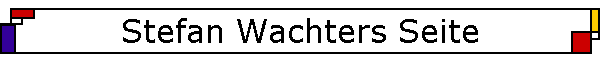 Stefan Wachters Seite