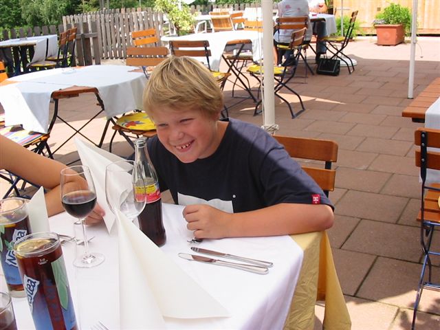 Sohn von Berhards Freundin Silvia: Marc