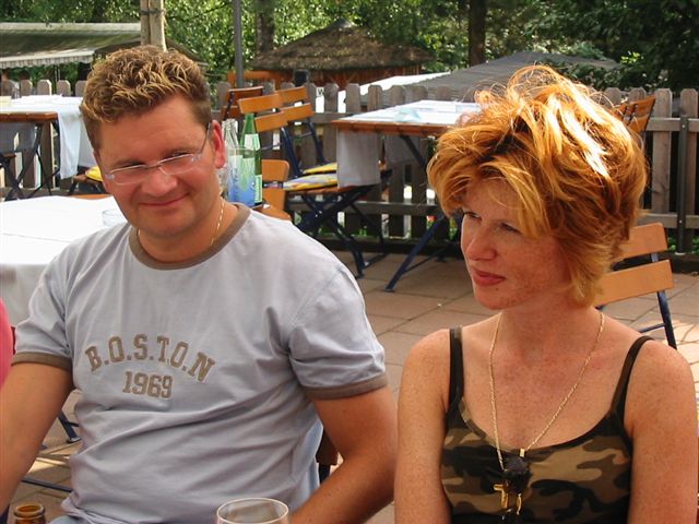 Tochter Dagmar mit Freund Michael