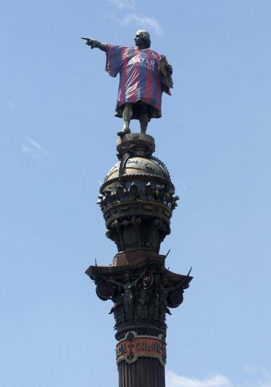 Kolumbus ganz Barca Mai 2013