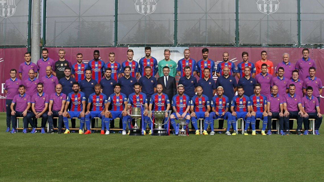 FCBarcelona 2016/2017 - zum Team