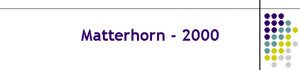 Matterhorn - 2000
