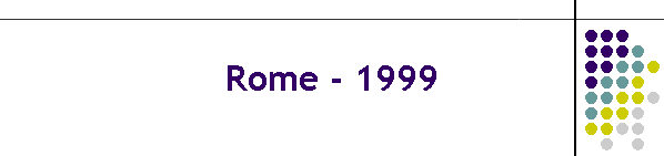 Rome - 1999