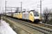 ES 64 U2-098 + 2. ES 64 von TX Logistik bei Mumpf am 14.03.2004