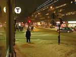 Snow in the city