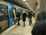 Tunnelbana S:t Eriksplan : off to work