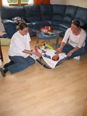 Besuch von Dominique und Susanna
