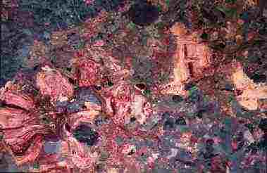 Satellitenbild des Bezirks Most, Ende 80er-Jahre