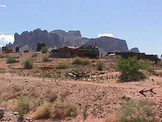 Superstition  Mountains near Phoenix,Az