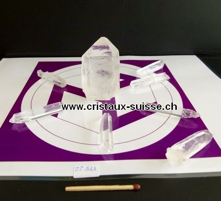 reiki flamme violette et cristal de roche sur www.cristaux-suisse.ch