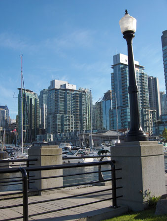 11 - View to Vancouver Skyline from Coal Harbour