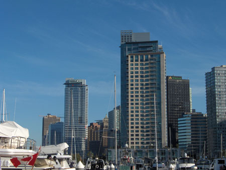 13 - View to Vancouver Skyline from Coal Harbour