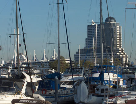 17 - View to Vancouver Skyline from Coal Harbour