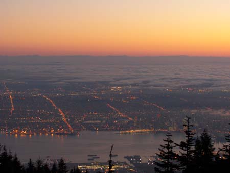 20 - Vancouver by night