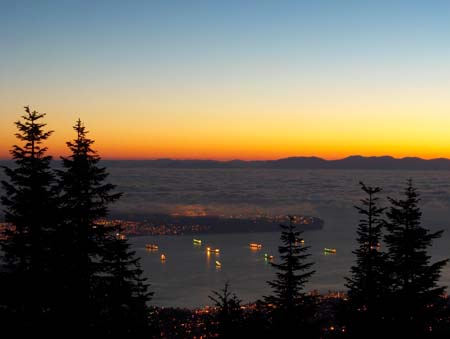 23 - Vancouver by night