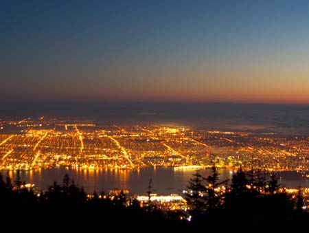 24 - Vancouver by night