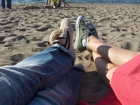 21 -  chill out on English Bay Beach