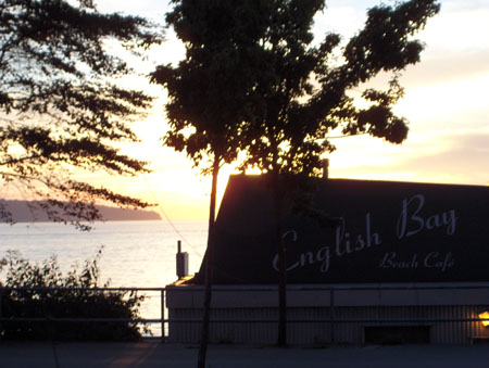 36 - English Bay Beach at Sunset