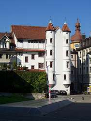 Old restaurant in downtown St. Gallen