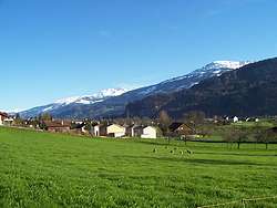 Eastern neighborhood in Walenstadt