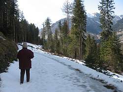 Icy road