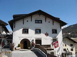 Hotel Chast&eacute; front side