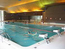Indoor pool in Mels