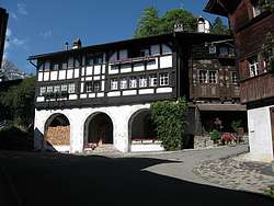 Building on town square