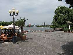 Harbor square in Zug