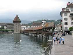 Kapellbr&uuml;cke in Lucerne