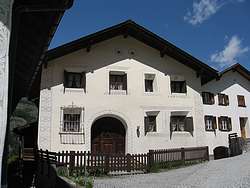 The Rothenbergers' house in Valatscha