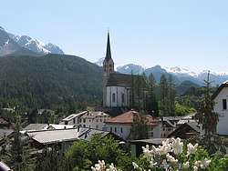 Church in Scuol 
