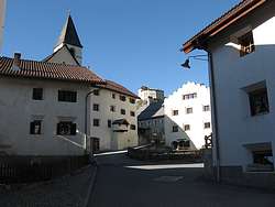 Old houses in Lower Fontana