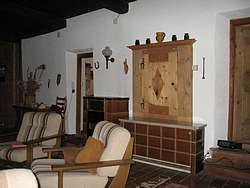 Living room from south