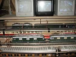 Underground fiddle yard