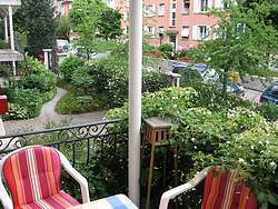 Doro's front balcony