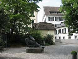 Sculpture outside the museum
