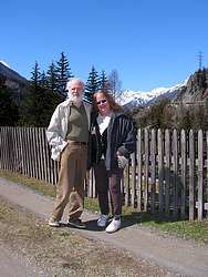 Joerg and I in Aschera