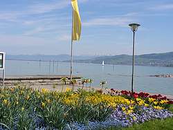 Harbor park in Arbon