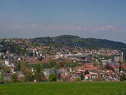 St. Gallen, view from a hill