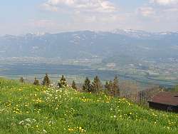 The Rhine Valley from the Stoss Pass