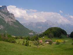 M&auml;dris above Mels