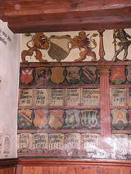 Mural in the Knights' Hall