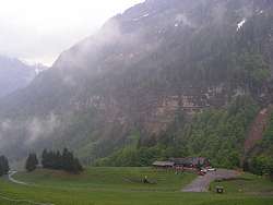 Restaurant below the dam