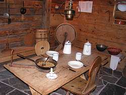 The kitchen table