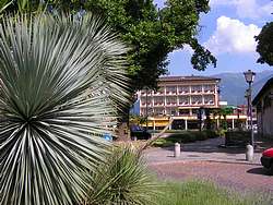 Little square in modern Ascona