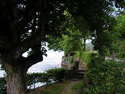 Lakeshore park near Gersau