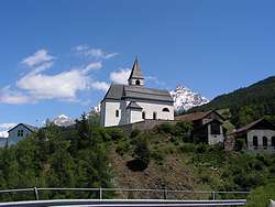 Church in Fontana, Tarasp