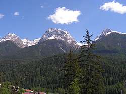 The Piz Lischana range
