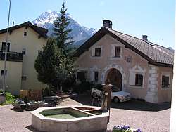Fountain in Scuol